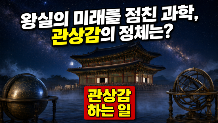 조선 성리학과 관상감 하는일. 왕실 운명을 짚은 과학의 비밀
