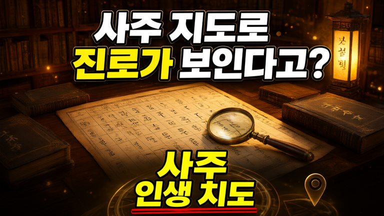 진로 고민 끝! 사주 인생 지도로 나만의 길 찾는 5가지 코드