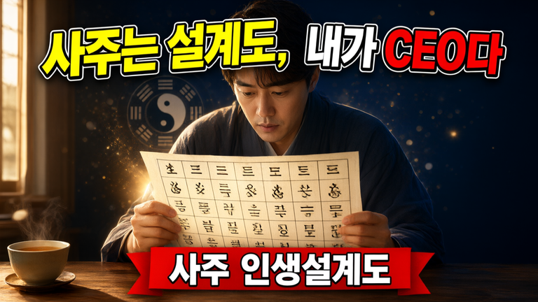 내 사주 인생설계도 읽는 법. 주체적으로 운명을 디자인하는 3가지 비결