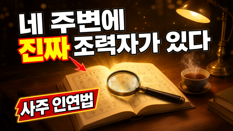 내 인생의 조력자를 만나는 기술: 좋은 친구 찾기의 비밀