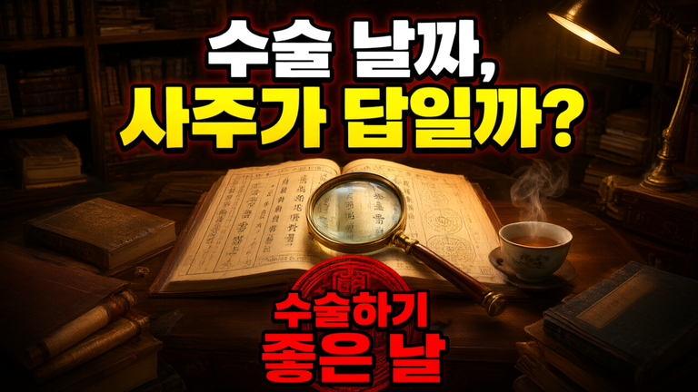수술하기 좋은 날. 사주 택일로 정하는 법 3가지와 피해야 할 흉일
