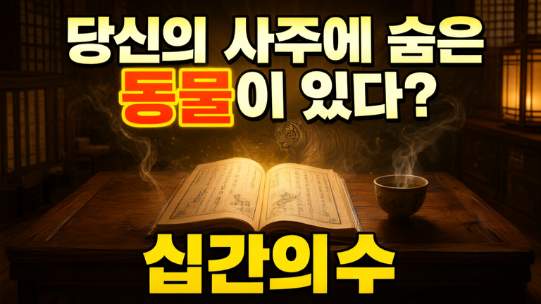 내 사주 천간의 숨겨진 동물 찾기! 십간의수와 십간 동물 물상 완벽 정리