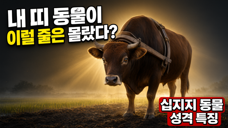 십이지 동물 성격 특징 12가지 총정리 — 내 띠의 숨은 의미