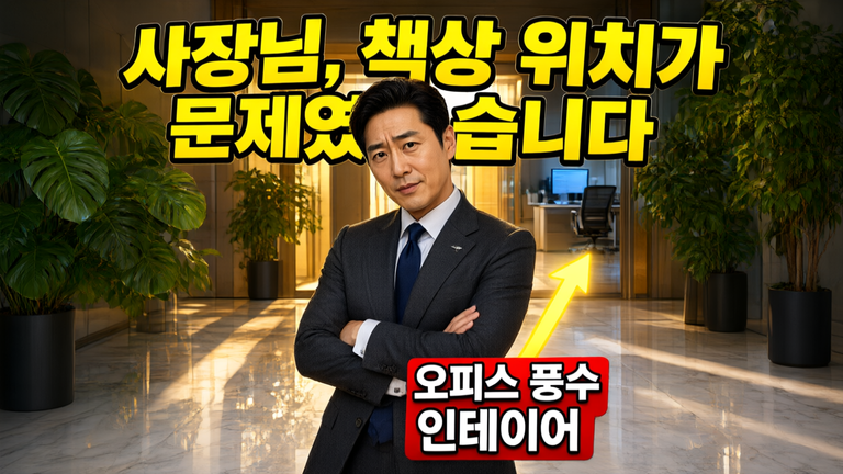 CEO들이 실천하는 오피스 풍수 인테리어 4가지 비법!