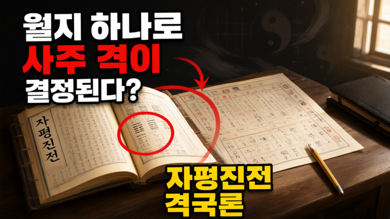 자평진전 격국론이란 무엇인가