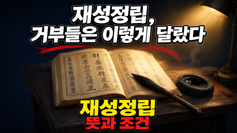 삼성을 일군 이병철 회장과 포철 박태준 회장의 공통점, 거부를 부르는 ‘재성정립’ 공식